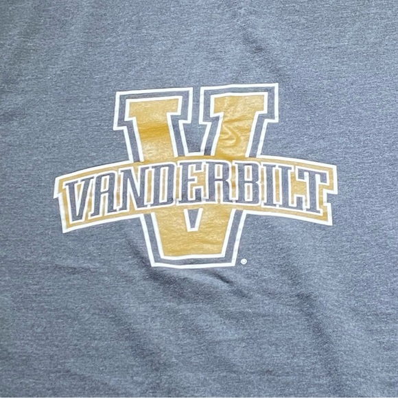 Vanderbilt Commodores Sweatshirt Blanket Throw MV Sport 72” x 58” Gray Charcoal - Picture 1 of 8